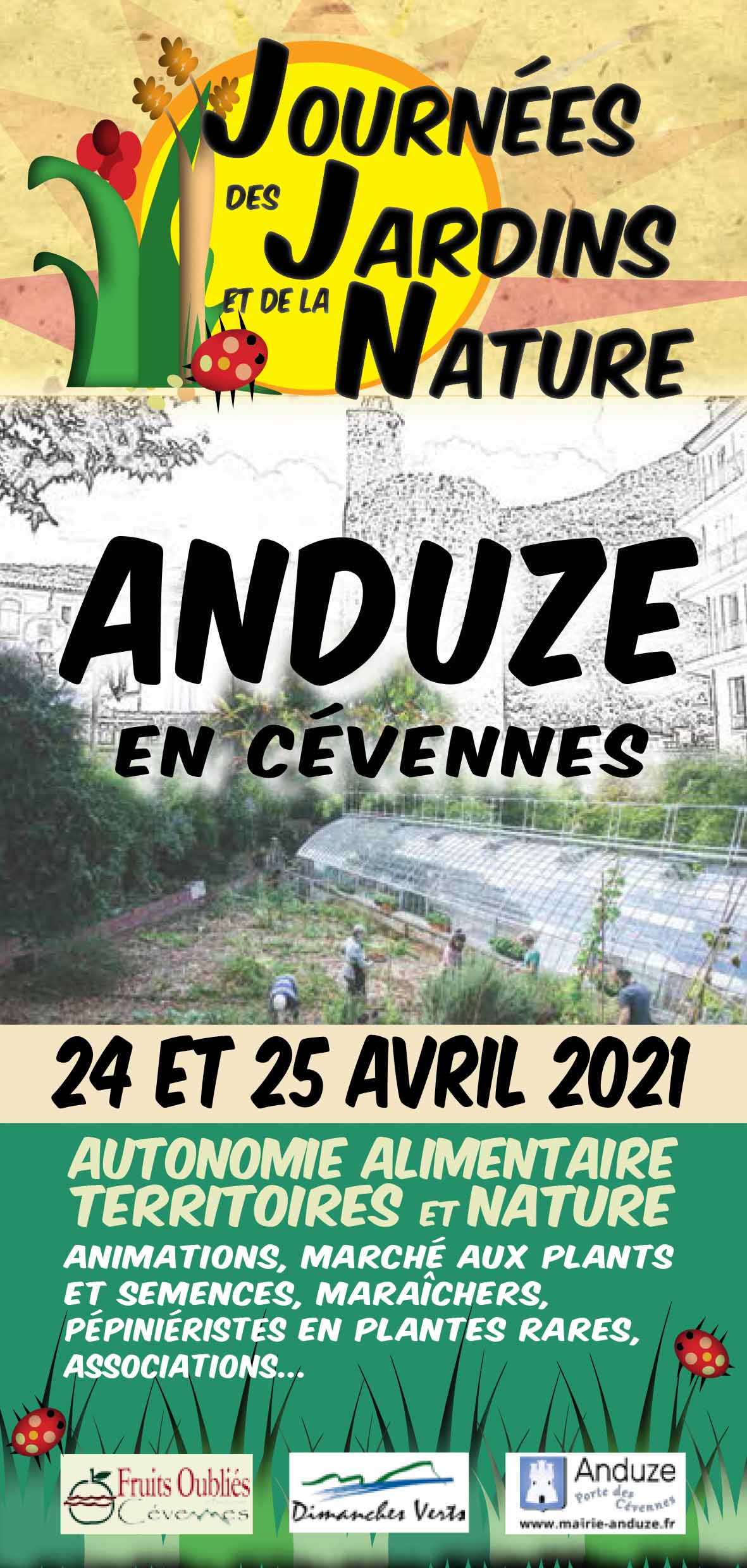 affiche Journéees Jardins Nature